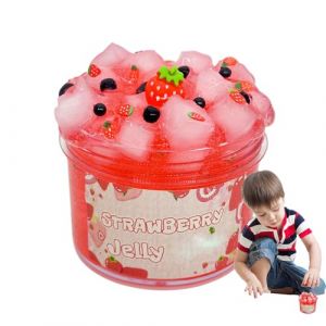 Jouet Cube de Gel&eacute;e - Cubes Non Collants | P&acirc;te Croquante Douce | Jouet Anti-Stress 70ml en Boue d'argile pour et Adultes, Parfait pour Presser et &Eacute;craser en Classe (fuxuebaoms, neuf)