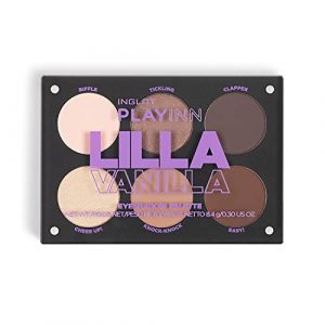 Inglot Playinn Palette de Fards à Paupières Lilla Vanilla | Ombres Mates et Brillantes | Beaux Bruns avec de l' Or Clair| Couleurs universelles | Eyeshadow Palette | 8 g (INGLOT EUROPE, neuf)