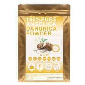 Plant Gift 100% Pure Angelica Dahurica Powder 白芷粉 Angelica dahuka poudre naturelle, excellente saveur de boisson, saveur et saveur de poudre non génétiquement modifiée ajoutée 100g / 3.25oz (PlantGift, neuf)