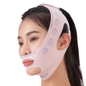 Ceinture amincissante pour le visage, ceinture de raffermissement du visage, appareil de lifting du visage sans couture, appareil léger pour les types de peau (vusintalu, neuf)