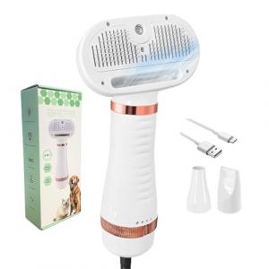 demaxiyad S&eacute;choir Toilettage Chien | S&eacute;choir Canin L&eacute;ger pour Toilettage Animal - Outil &Agrave; R&eacute;glages Ajustables Et Faible Bruit Pour Salon Maison Voyage Et Int&eacute;rieur (Xuruey, neuf)