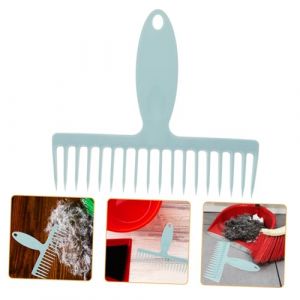 IWOWHERO 2 pi&egrave;ces Peigne de Nettoyage pour Balai Brosse &agrave; Cheveux Portable avec Manche Ergonomique Outil Multi-usage pour &Eacute;pilation et Nettoyage Rapide des Poils (Ssaaya, neuf)