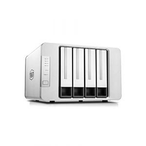 TerraMaster F4-421 Serveur de Stockage en Nuage NAS 4 Baies Apollo J3455 Quad-Core 1.5Hz Stockage réseau Plex Media Server (sans Disque) (Terra Master, neuf)