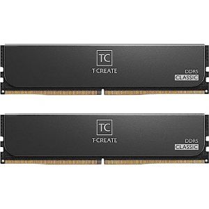 TEAMGROUP T-Create Classic 10L DDR5 32 Go Kit (2 x 16 Go) 5600 MHz (PC5-44800) CL46 Hynix IC Module de m&eacute;moire RAM pour Ordinateur de Bureau, Prend en Charge Intel et AMD - CTCCD532G5600HC46DC01, (Acı Store, neuf)