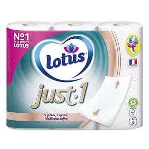 LOTUS - Just1 "50 Ans" 6Rouleaux - le Lot De 3 (Franc shopping, neuf)