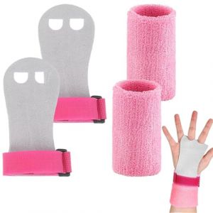 ZFRITP 4pcs Manique Gymnastique Fille,Gymnastique,Barre Gymnastique Enfant,Gym,Barre Gymnastique,Barre De Gym,Barre Gym,Barre Asym&eacute;trique Gymnastique,Barre Musculation,Ensemble De Fitness pour Filles (DanLanYi, neuf)