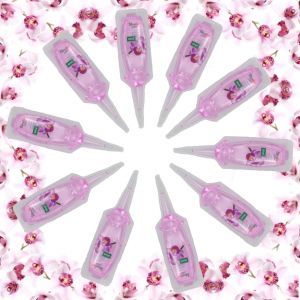 floraline® | Lot de 10 orchidées – Cure vitale | Engrais pour orchidées pour jusqu'à 20 mois de magnifiques fleurs avec croissance et fleurs saines | Utilisation et soin doux (Bayernbiene, neuf)