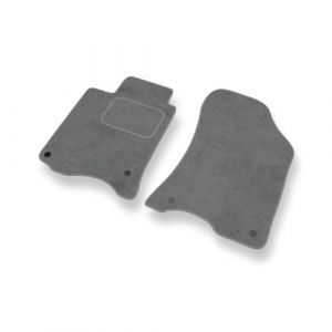 Mossa Tapis de Sol Velours adapté pour Renault Laguna II (2000-2007) - Premium Tapis de Voiture - Gris 2 (eMOSSA, neuf)