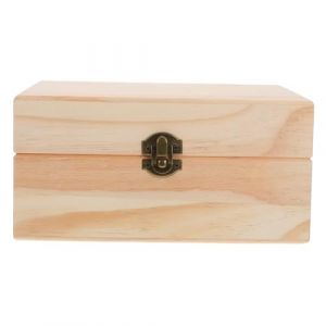 FRCOLOR Coffret De Rangement Pour Huiles Essentielles Bois Bo&icirc;te Cylindrique Pour Huiles Essentielles Organisateur De Compartiments &Eacute;tui De Stockage (Different Quality, neuf)
