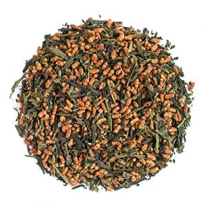 Moya th&eacute; vert organique Genmaicha | 100 g de Sencha avec du Riz | Th&eacute; du Japon | Convient aux v&eacute;g&eacute;taliens et aux v&eacute;g&eacute;tariens | Emball&eacute; dans un sac refermable (MOYA MATCHA, neuf)