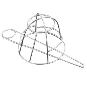 Beaupretty Épingle à cheveux Cage à oiseaux curls wavy hair femmes pinces à cheveux de mariage pour les mariées de manchette chignon de cage à cheveux pour filles le fer Silver (lorianca, neuf)