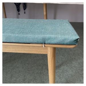 Coussin Banquette Exterieur/Interieur 120x50/100x40/90x50, Coussin pour Banc de Jardin Antidérapant 1/2/3 Places, Amovible et Lavable, pour Balancelle, Chaise de Salle à Manger(Green,90x50cm/35x20in) (MIUGOODEL, neuf)