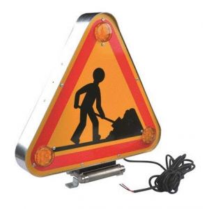 LEDWORK LOT DE 2 TRIFLASH DE TOIT DOUBLE FACE CLASSE A AVEC KIT RABATTABLE INCLUS (2 pièces) (EQUIP' PRO, neuf)