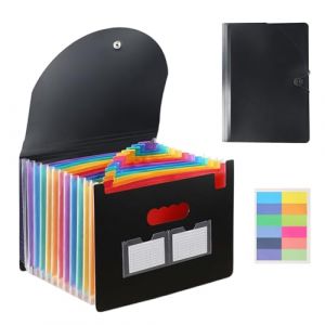 Ziyonix Trieur 12 Compartiments A4, Extensible Accord&eacute;on Document Rangement Papier Administratif Trieur &agrave; Soufflets Classeur Rangement, Extensible A4 trieur Document avec Couvercle, Grande Capacit&eacute; (zhiyuanhao, neuf)