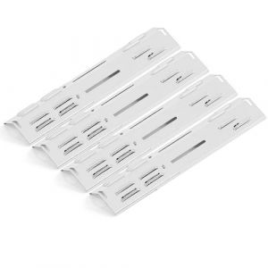 Couvercle de brûleur universel de 29 à 43 cm pour la plupart des barbecues à gaz, Charbroil, Landmann, Enders, Taino, Barbecook, Proficook, distributeur de flamme en acier inoxydable (Gcostar, neuf)