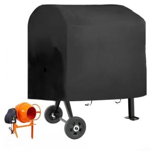 Housse pour b&eacute;tonni&egrave;re d'ext&eacute;rieur en tissu Oxford 210D/420D, imperm&eacute;able et r&eacute;sistant &agrave; la poussi&egrave;re, 130 x 80 x 110 cm (420D) (hibeautystore, neuf)