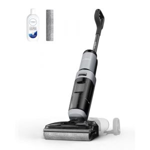 Tineco Floor One i5 Stretch Aspirateur Laveur sans Fil, 20 kPa, port&eacute;e &agrave; Plat 180&deg;, Nettoyage Deux Bords, 30 Min d'autonomie, Auto-Nettoyage, Parfait pour Les Salet&eacute;s Collantes et Les Poils d'animaux (Tineco, neuf)