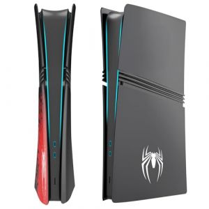 ElitePlay Spider PS5 Pro Digital Façades de rechange pour Playstation 5 Pro Digital Edition (ElitePlay, neuf)
