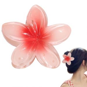 Barrette Fleur Hawaïenne - Barrettes en Forme de Fleur Hawaïenne | Accessoire Tenue Forte Maintien pour Femmes Filles Adolescents (xinlufia, neuf)