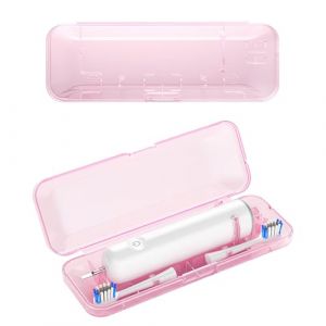 &Eacute;tui de voyage rose etui brosse a dent voyage ABS, boite brosse a dent, boite brosse a dent voyage, compact et portable, hygi&eacute;nique et anti-poussi&egrave;re,organisateur de voyage &eacute;tanche pour les d&eacute;butants (zhentailiang, neuf)