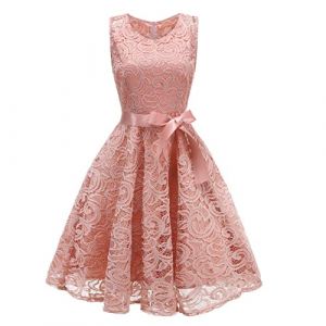 Daysskk Robe Elegante Femme Cocktail Robe De Soirée Femme Courte Robe Cérémonie Femme Robe Cocktail Mariage Co V Robe De Cérémonie Femme Courte XXL (Daysskk, neuf)