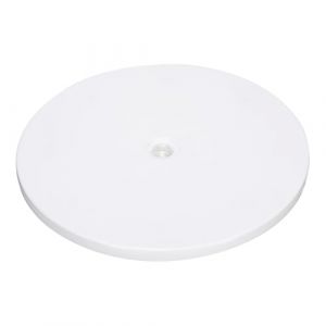 PATIKIL 9 Pouce Lourd Rotatif Pivotant Support avec Acier Bille Roulements, 360&deg; Rotation Plateau Tournant Paresseux Susan Base pour Grand &Eacute;cran TV Ordinateurs Moniteurs, Blanc (PATIKIL UK, neuf)