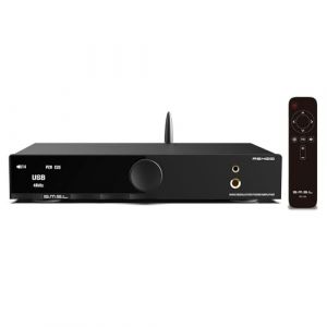 SMSL AS400 Amplificateur de Puissance MA5332MS CS43131 165W x 165W DAC Amp Casque USB/Coax/Opt/HDMI Entr&eacute;e Arc/RCA/Phono 2.1 Canaux Haut-Parleur/Caisson de Basses Sortie Casque 4,4 mm/6,35 mm MQA DAC (Auins Hifiman-FR, neuf)