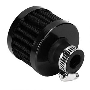Reniflard d'admission d'air Kuuleyn, 13mm/0.5in Mini filtre d'admission d'air évent reniflard de carter accessoire de voiture universel pour voiture et moto(Noir) (Karsew, neuf)
