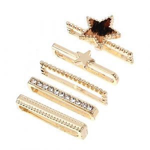 OKUMEYR Passant Pour Bracelet Montre Breloque Décorative D'étoile Anneau Accessoire Pour Bracelet De Montre (Hareem-Li, neuf)