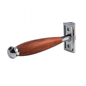 Rasoir de s&eacute;curit&eacute; classique &agrave; double tranchant vintage pour homme en alliage d'aluminium (whxinmeirun, neuf)