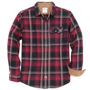 Dubinik&reg; Chemise Flanelle Homme Chemise Homme Manches Longues Chemise A Carreaux Hommes ​Casual Chaude Regular Fit (Dubinik&reg;EU, neuf)