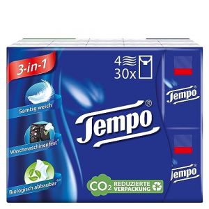 Tempo - Mouchoirs - Pack de 30 (Stock Bureau Maison Bien-être, neuf)