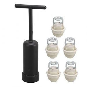 OUKENS Kit De Support De Lampe en C&eacute;ramique G9 Douille De Lumi&egrave;re Durable Support De Lampe &agrave; Base D'ampoule pour la Maison, la Chambre &agrave; Coucher, la Cuisine (Zearte, neuf)