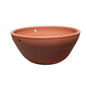 Poterie Lutton Pot de Fleurs Suspendu Panier Plantes, Suspension pour Plantes, Terre Cuite (Poterie Lutton - Poterie d'Irrigation - Ollas, neuf)