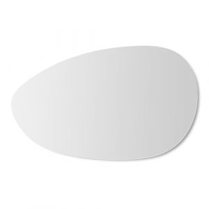 SENZEAL Verre de R&eacute;troviseur Remplacement pour Fiat 500 500C 2007-2024 Grande Punto 2005-2012 Linea 2006-2018 Abarth 500C 595C 695C Chauffant Retroviseur Ext&eacute;rieur (Gauche) (senzeal, neuf)