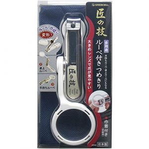 Takuminowaza High Quality Loupe with Nail Clipper (T&B (EU-Japan), neuf)