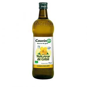 CAUVIN - Huile De Colza Biologique 75Cl - Lot De 3 - Vendu Par Lot (IC-Boutique, neuf)