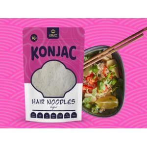 USUI Vermicelles de Konjac en saumure 5 pi&egrave;ces &ndash; Nouilles Shirataki Konjac | Low Carb | Keto | sans gluten | faible en calories | p&acirc;tes de r&eacute;gime(5&times;270g) (iPlody, neuf)