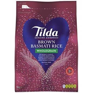 Tilda Wholegrain Basmati Rice 5 kg (Masala Wala, neuf)