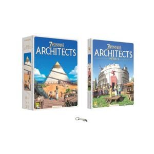 Lot 7 Wonders Architects + Extension Medals Version Fran&ccedil;aise + 1 Decap Blumie (Architects + Medals) (Blumie Shop, neuf)