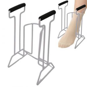 Enfile Bas De Contention - Enfile Chaussette, Aide À L'enfilage Des Bas De Compression, Dispositif Anti-rouille Pour Les Femmes Enceintes, Les Personnes Âgées, La Mobilité Limitée (tryagitan, neuf)