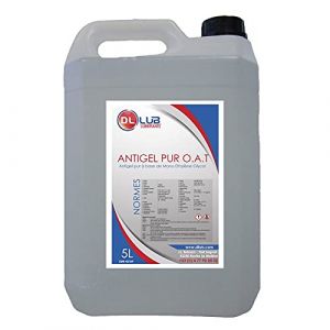 DLLUB - ANTIGEL Pur O.A.T - MEG (Mono Ethylène Glycol) - 5 litres, Incolore (DLLUB SAS, neuf)