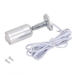 LIYJTK Vitrine Spot Spot Bijoux, Angle R&eacute;glable Mini LED Vitrine Lumi&egrave;re pour Bijoux Armoires &eacute;tag&egrave;res Argent 2W AC 220V 3000k/4000/6000k(Lumi&egrave;re Blanche Positive 6000K) (Chenshize Information Network Technology Co., Ltd, neuf)