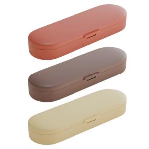 NHQ 3 Compartiments Pilulier Journalier et Semainier, Matin et Soir, Voyage, Bo&icirc;te &agrave; M&eacute;dicaments, Magn&eacute;tique, Ouverture Facile, Id&eacute;al pour Voyager (NHQZ, neuf)