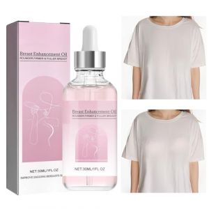 Huile Pour Augmentation Du Volume Des Seins | 30ml Booster De Lifting Et D'Hydratation | Huile de Croissance pour Seins Plus Volumineux | Pour Soins de la Peau, Beaut&eacute; et Massage Quotidien, Voyage, Jo (DanCanDianZiShangWu, neuf)