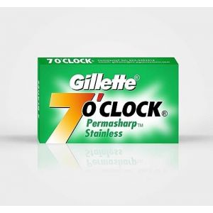 Lot de 100 lames de rasage Gillette 7 O'Clock Permasharp (Razor Blades Club, neuf)