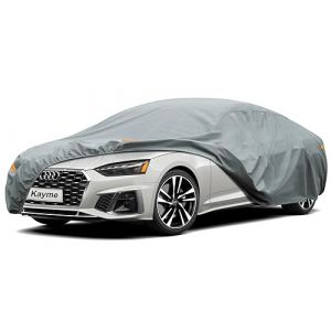Kayme Bâche Voiture Étanche Respirante Compatible avec Audi S5/RS5 (2010-2015), Poids Lourd Housse de Protection Voiture Extérieur, Contre Pluie Soleil Poussière avec Doublure en Coton. (kayme car covers shop, neuf)
