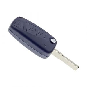 Jongo® Cache Clef Coque Clé Compatible avec Citroën Jumper Fiat Punto Grande Punto Panda Ducato Doblò | Boitier Télécommande Plip 3 Boutons avec Lame | sans Pile (Jongoshop, neuf)