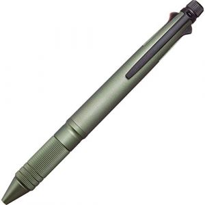 Uni Jetstream 4&1 Metal Edition, stylo à bille 0,5 mm (noir, rouge, bleu, vert) et porte-mine 0,5 mm, vert foncé (MSXE52000A05.7) (MSXE5200A5.7) (Livraison Prioritaire japon Remise sur plusieurs a, neuf)
