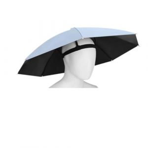 Chaoyilian Chapeau Parapluie,Parapluie De Tete,Chapeau Parapluie Pliable,Chapeau De Parapluie De PêChe,avec Bandeau RéGlable,Protection Contre La Pluie Et Le Soleil,pour PêChe RandonnéE (chaoyilian, neuf)
